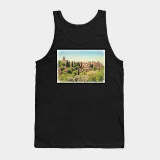 A View of the Alhambra Palace Tank Top